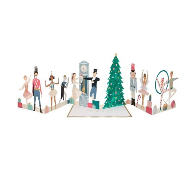 Nutcracker Concertina Card AW24