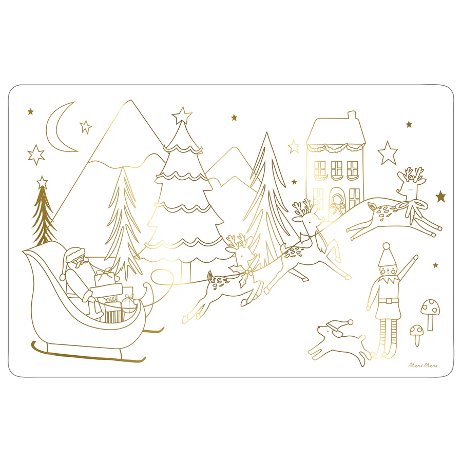 Christmas Coloring Placemats (x 8) AW26