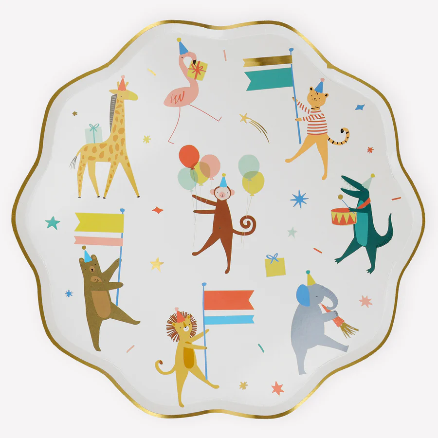 Animal Parade Dinner Plates - ED26