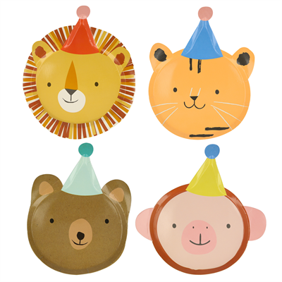 Animal Parade Plates - ED26