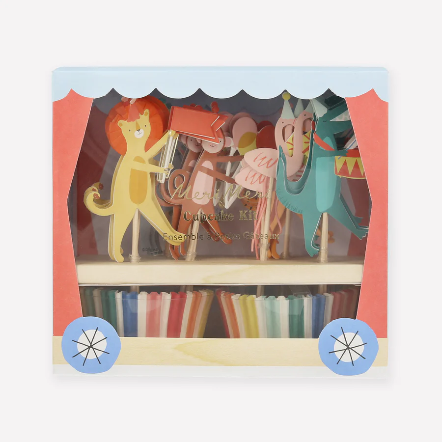 Animal Parade Cupcake Kit - ED26