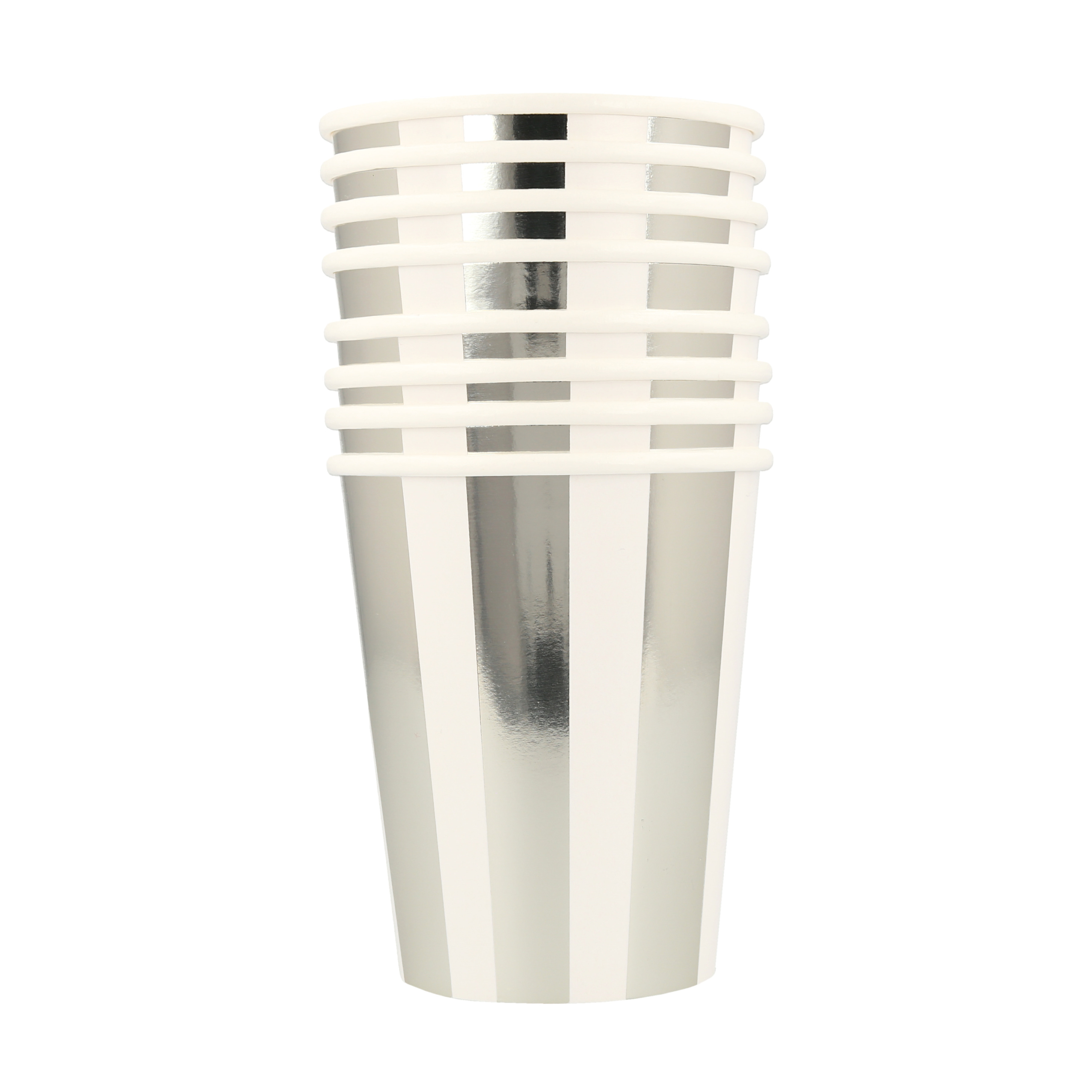 Silver Stripe Cups - AW24