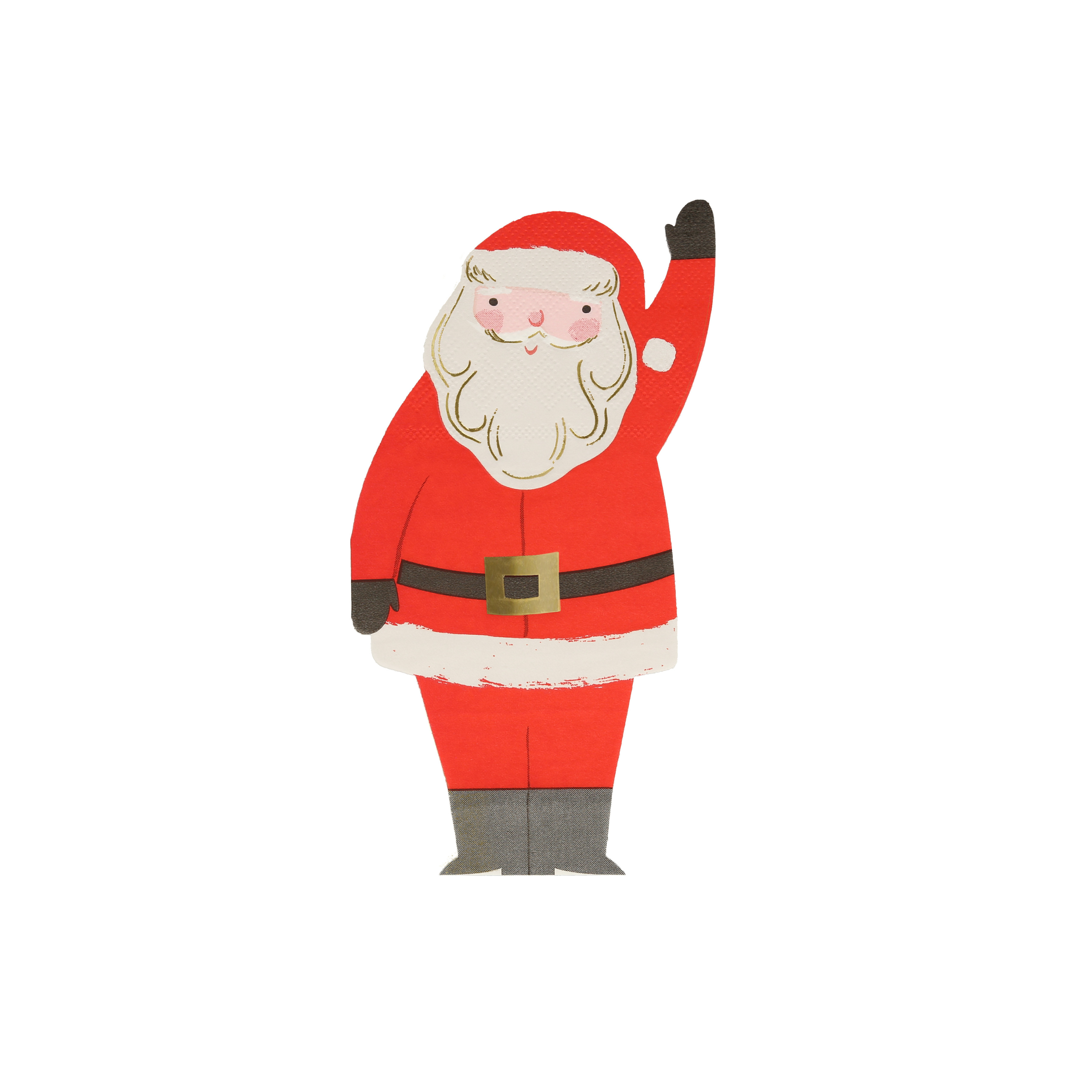 Jolly Christmas Santa Napkins (x 16) AW26