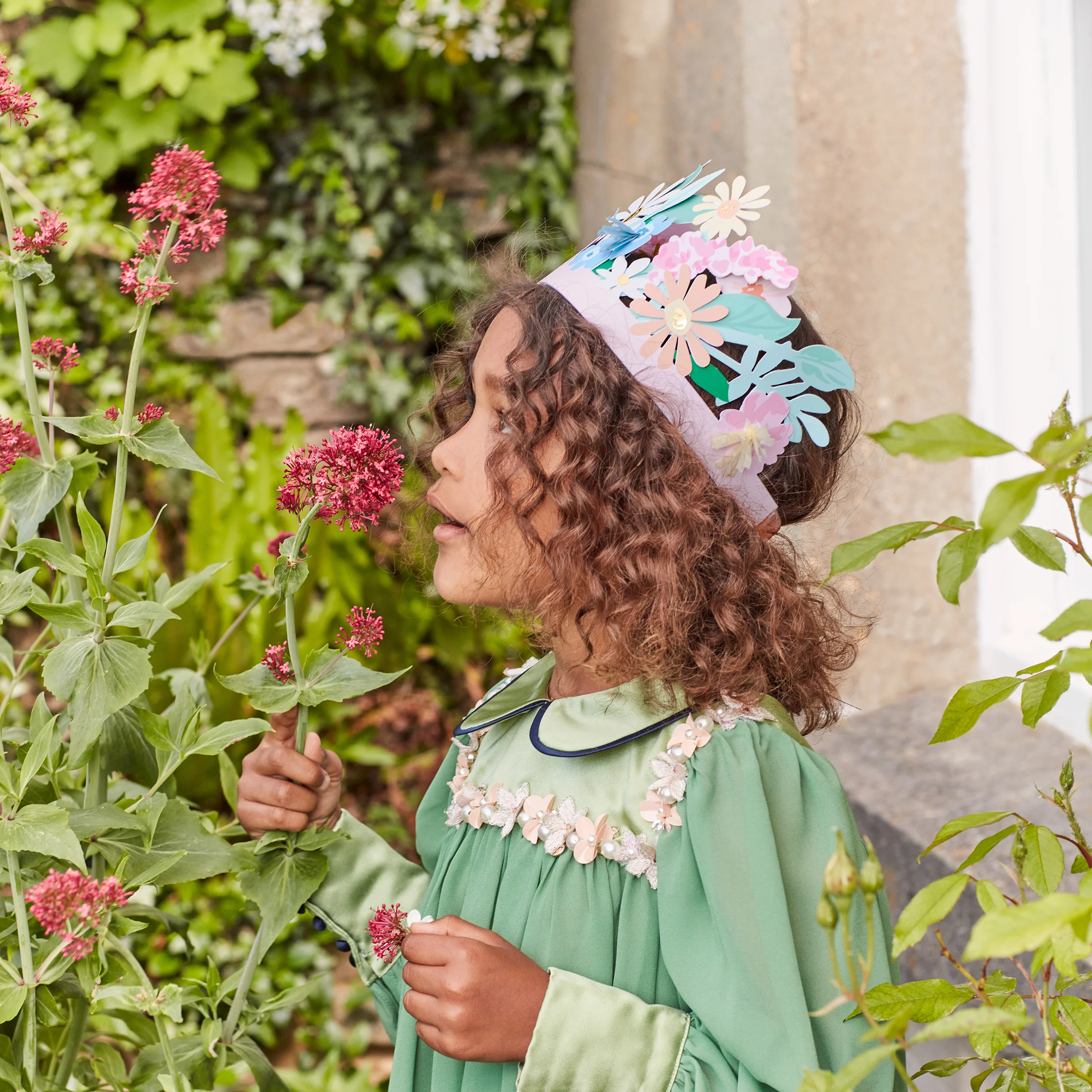 Paper Flower Headdress - ED26