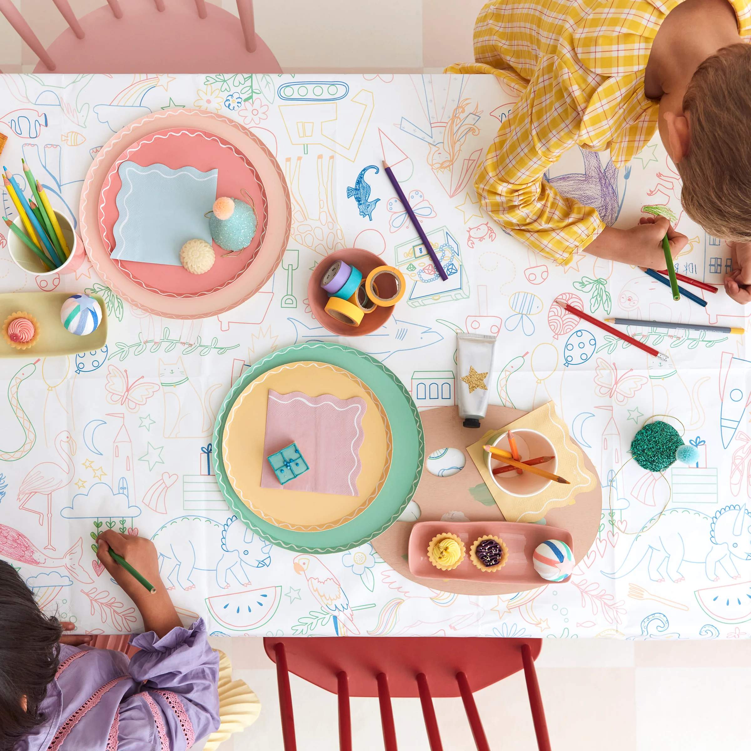 Colour In Activity Tablecloth - ED26