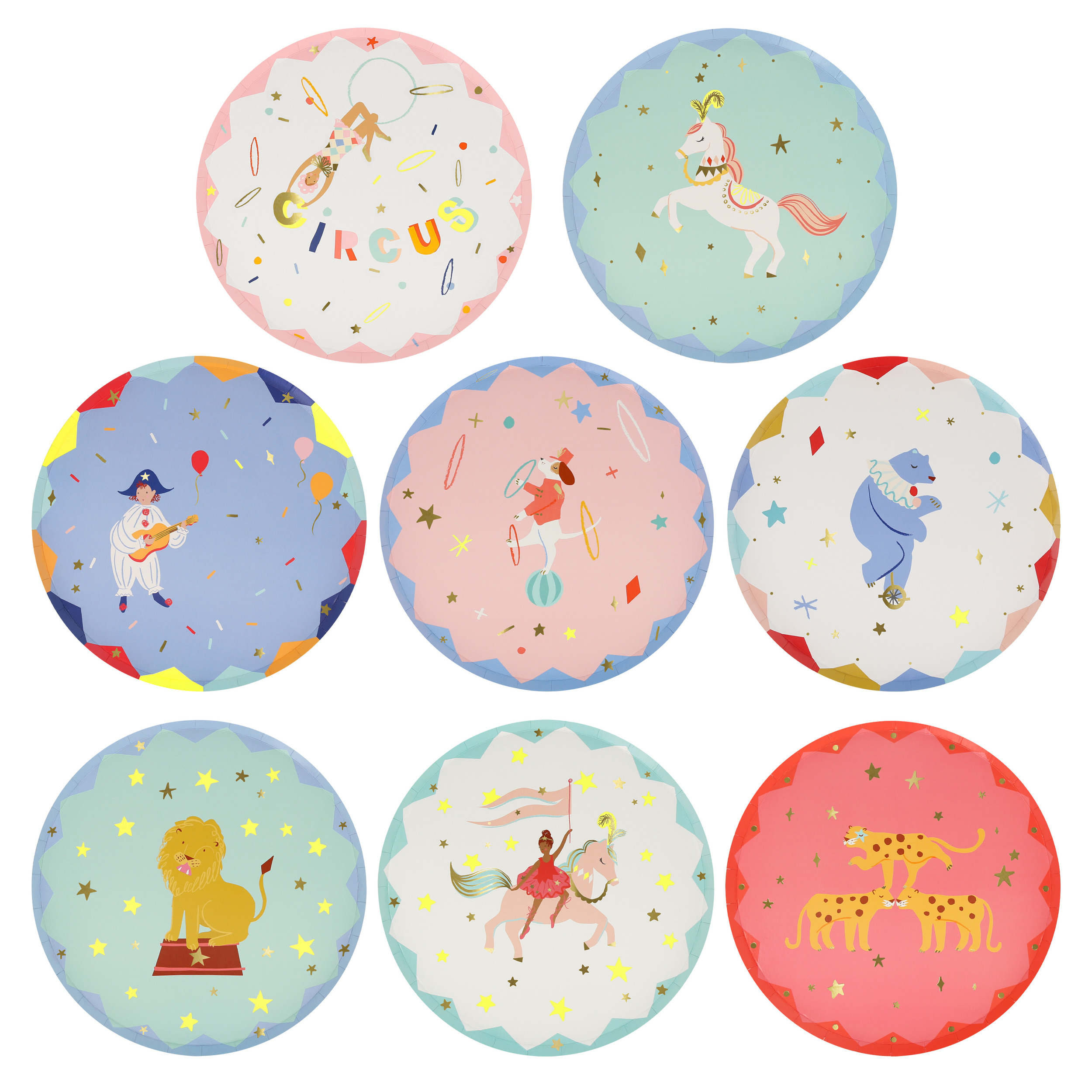 Circus Side Plates - ED26