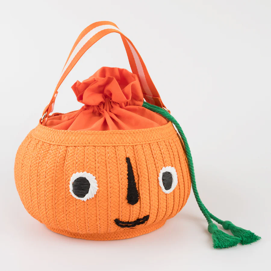 Trick Or Treat Pumpkin Basket Bag AW26