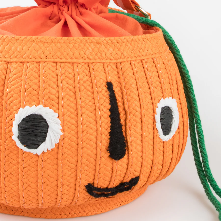 Trick Or Treat Pumpkin Basket Bag AW26