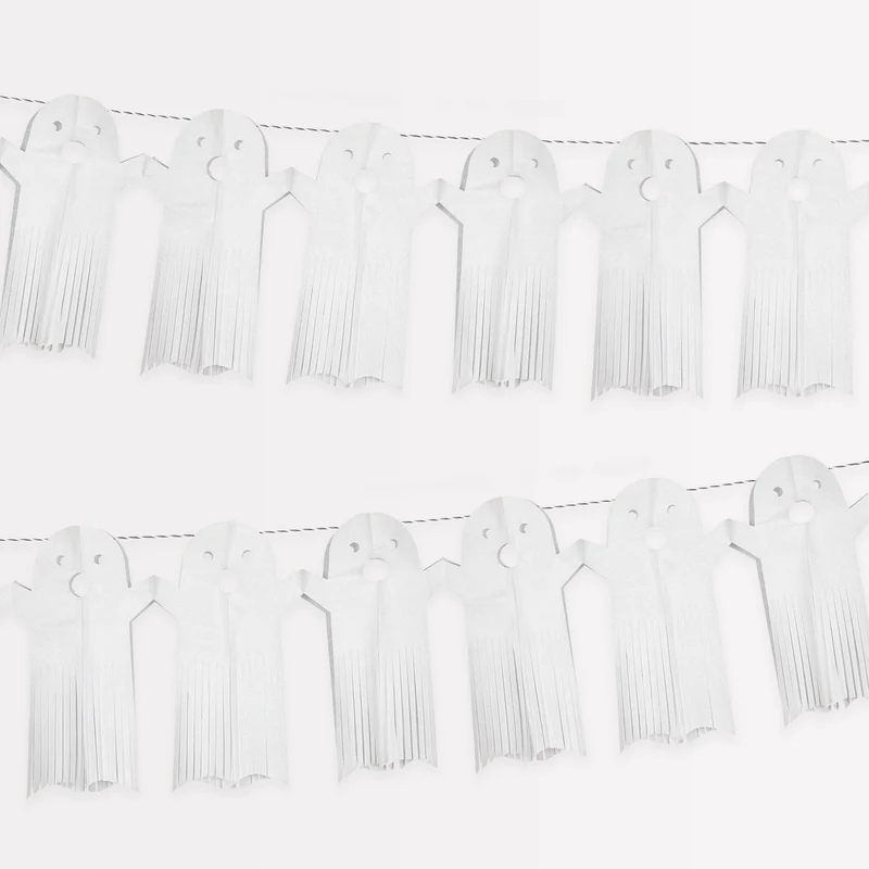 Large Tissue Paper Ghost Garland - AW25