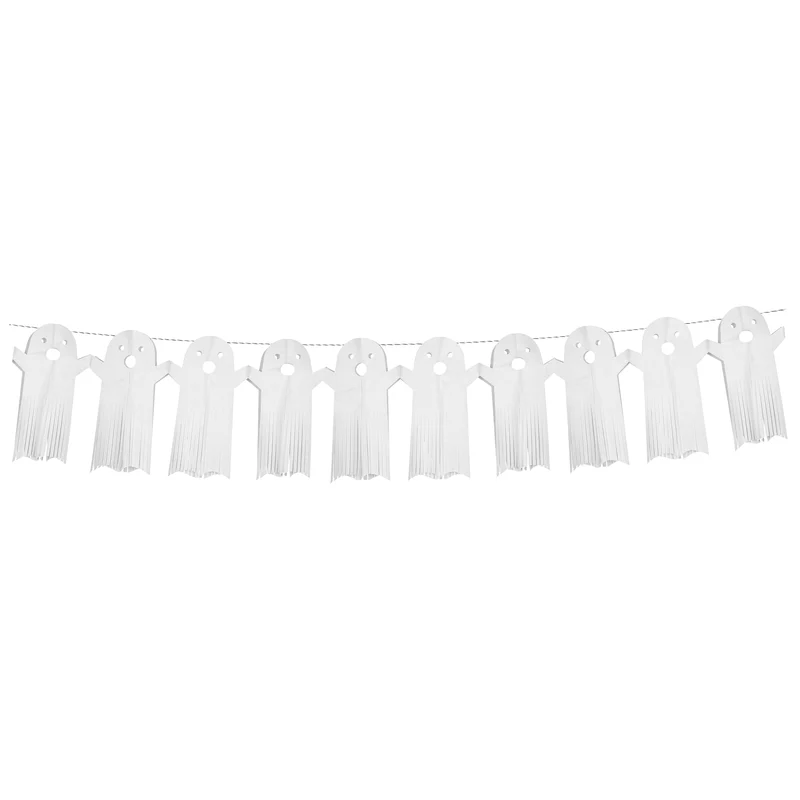 Large Tissue Paper Ghost Garland - AW25