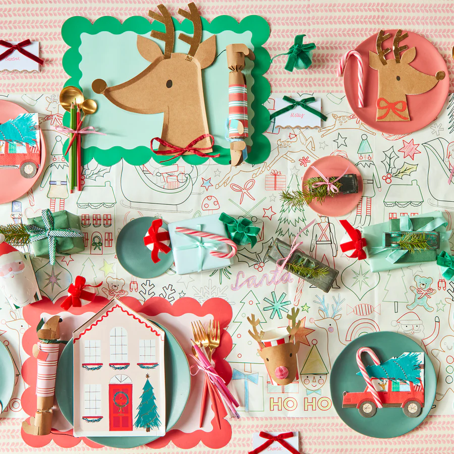 Driving Reindeer Napkins - AW25
