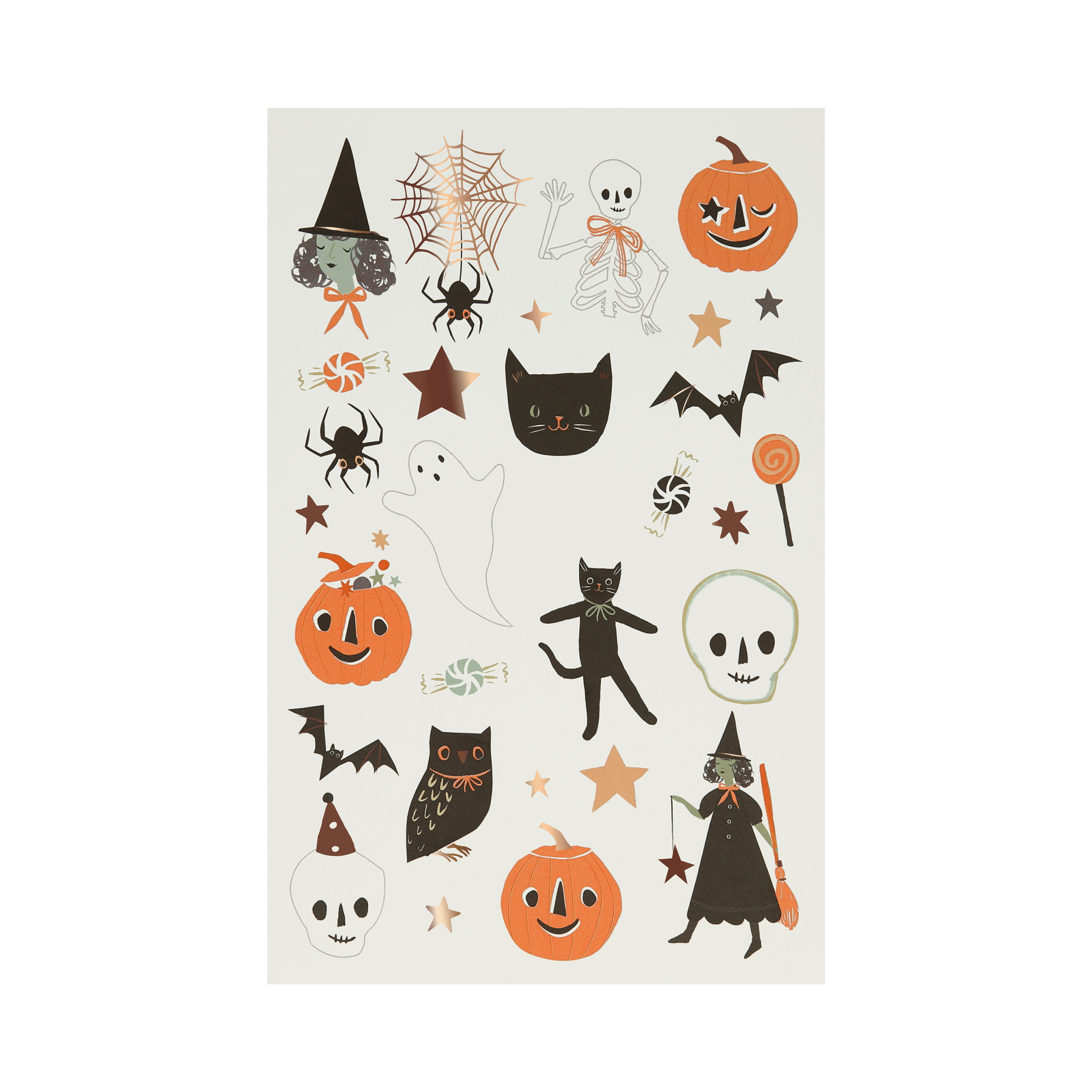 It's Halloween! Temporary Tattoos (x 2 sheets) AW26
