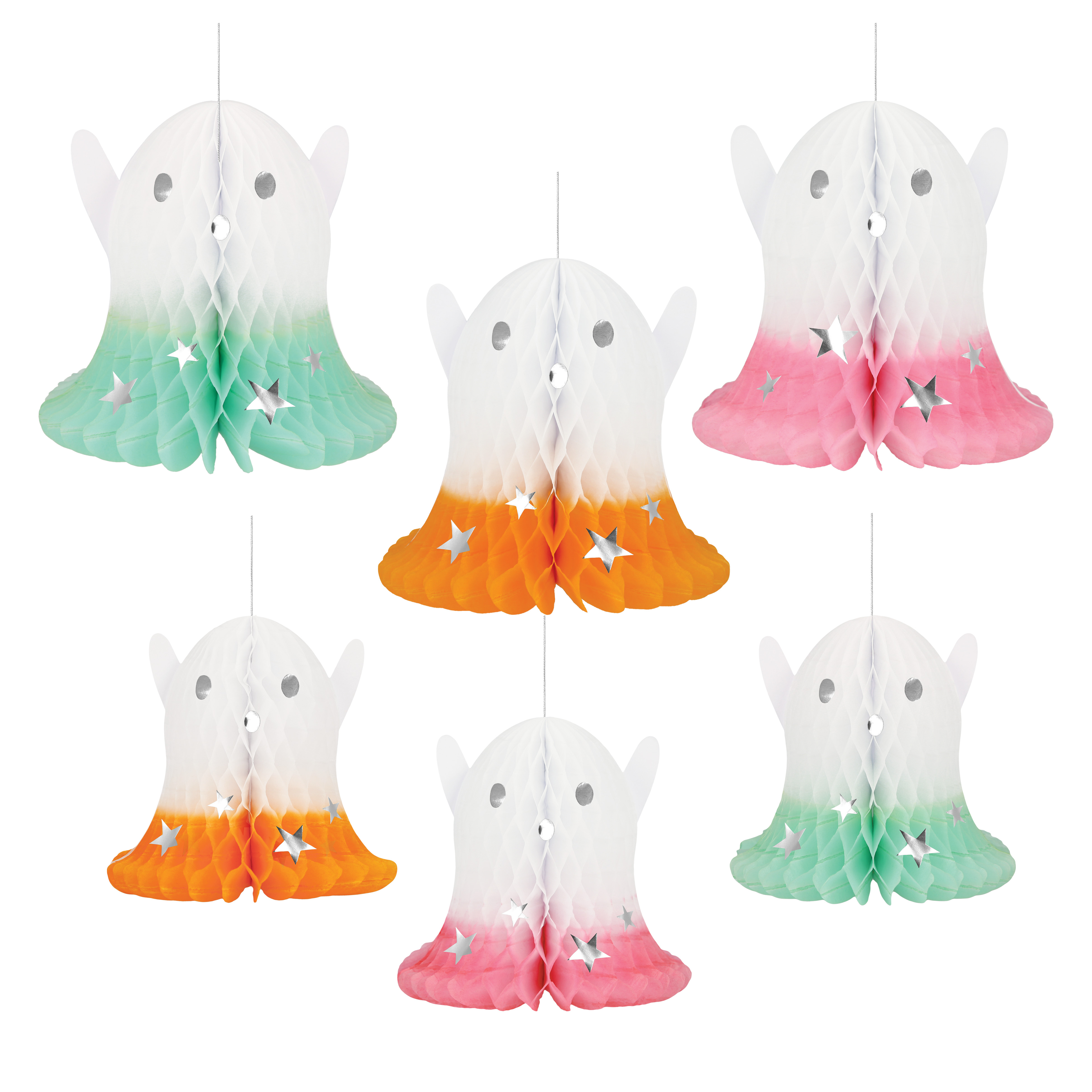 Ombré Ghost Hanging Decorations - AW25