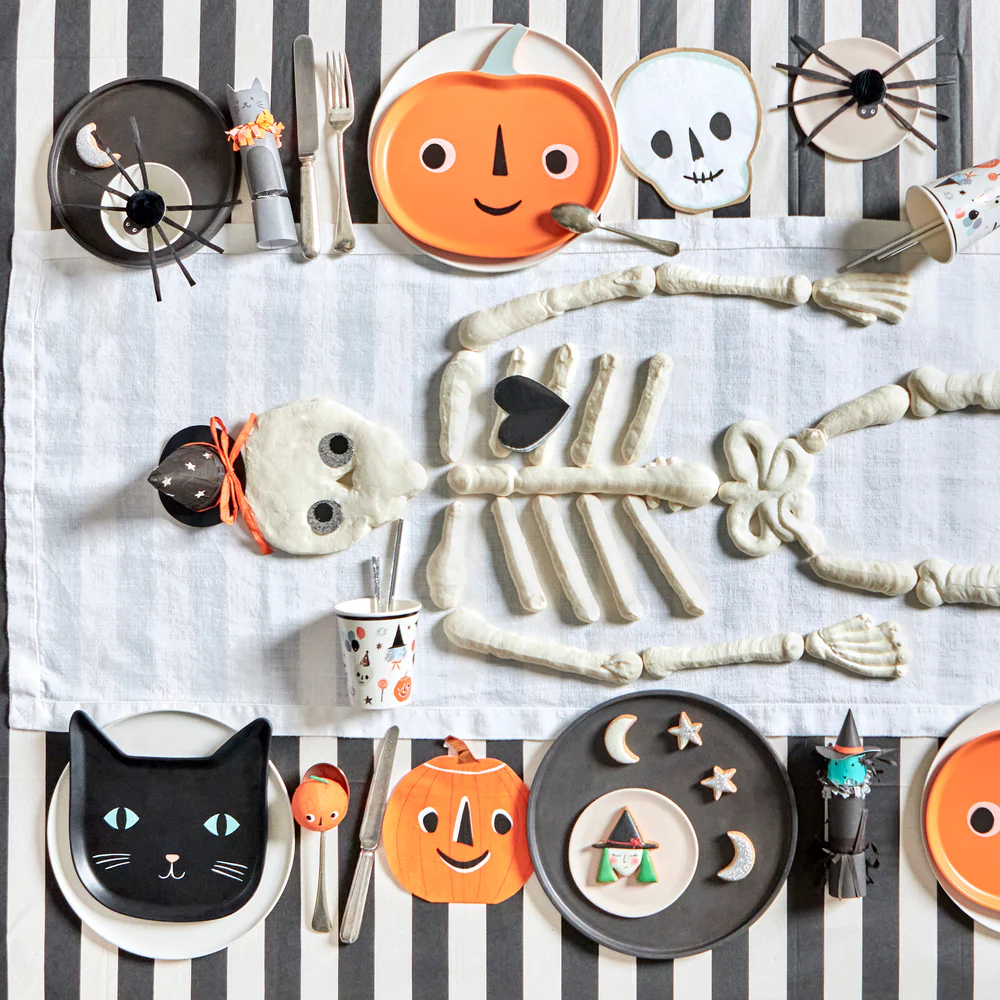 Melamine Jack O Lantern Plate - AW25