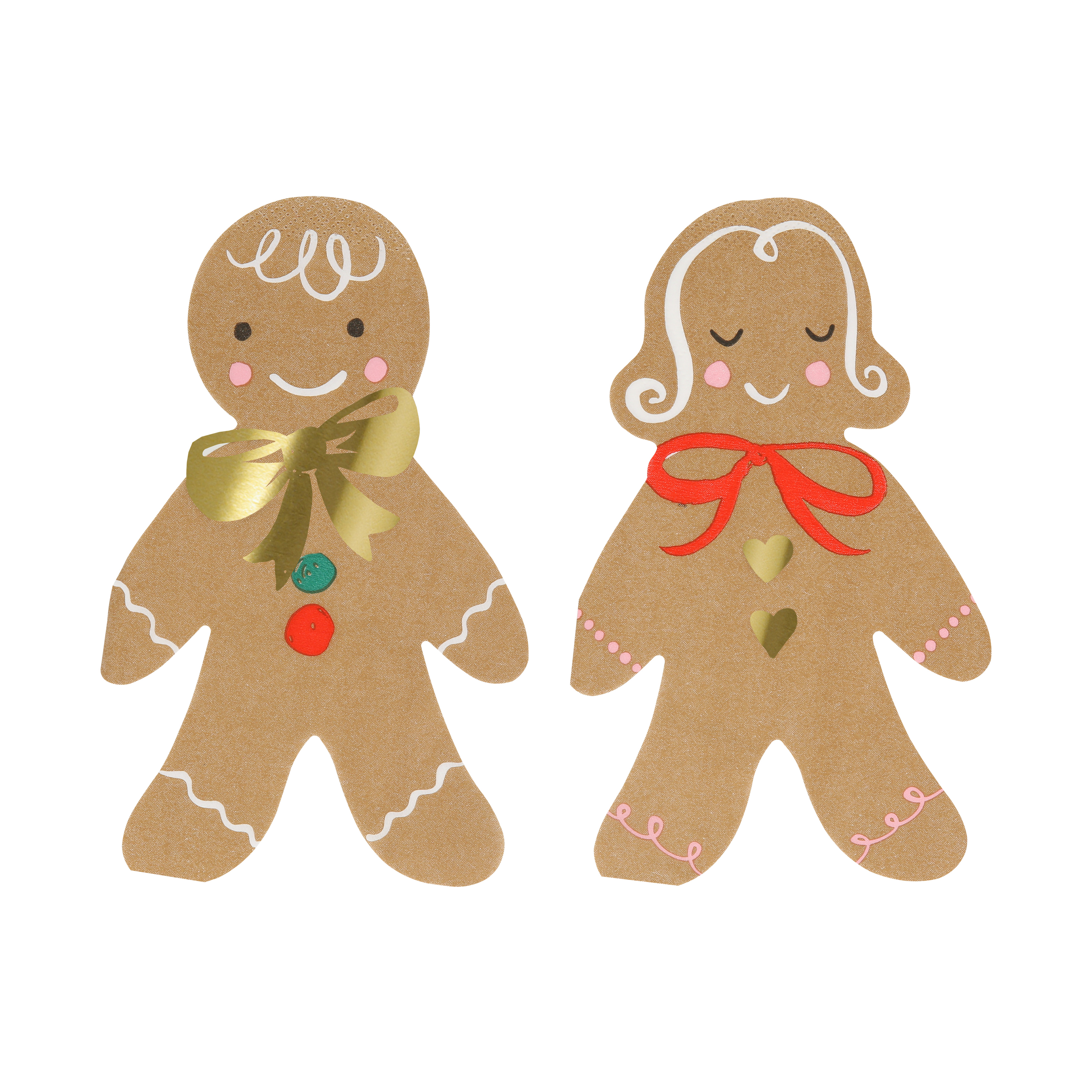 Gingerbread Napkins (x 16) AW26
