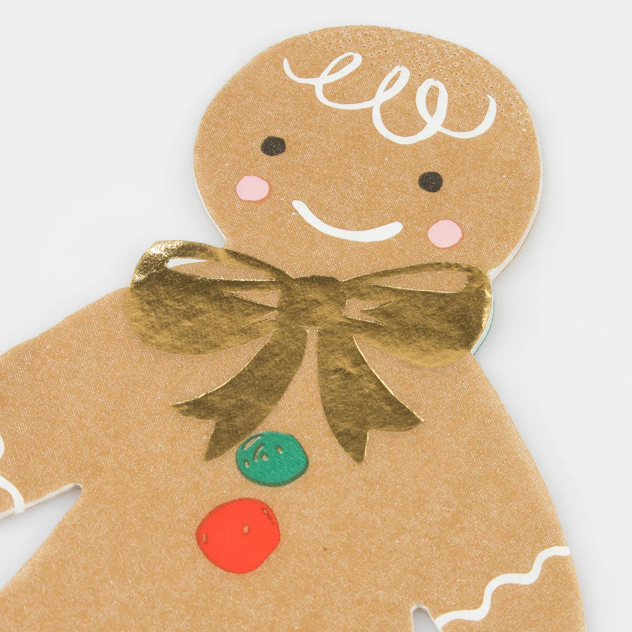 Gingerbread Napkins (x 16) AW26