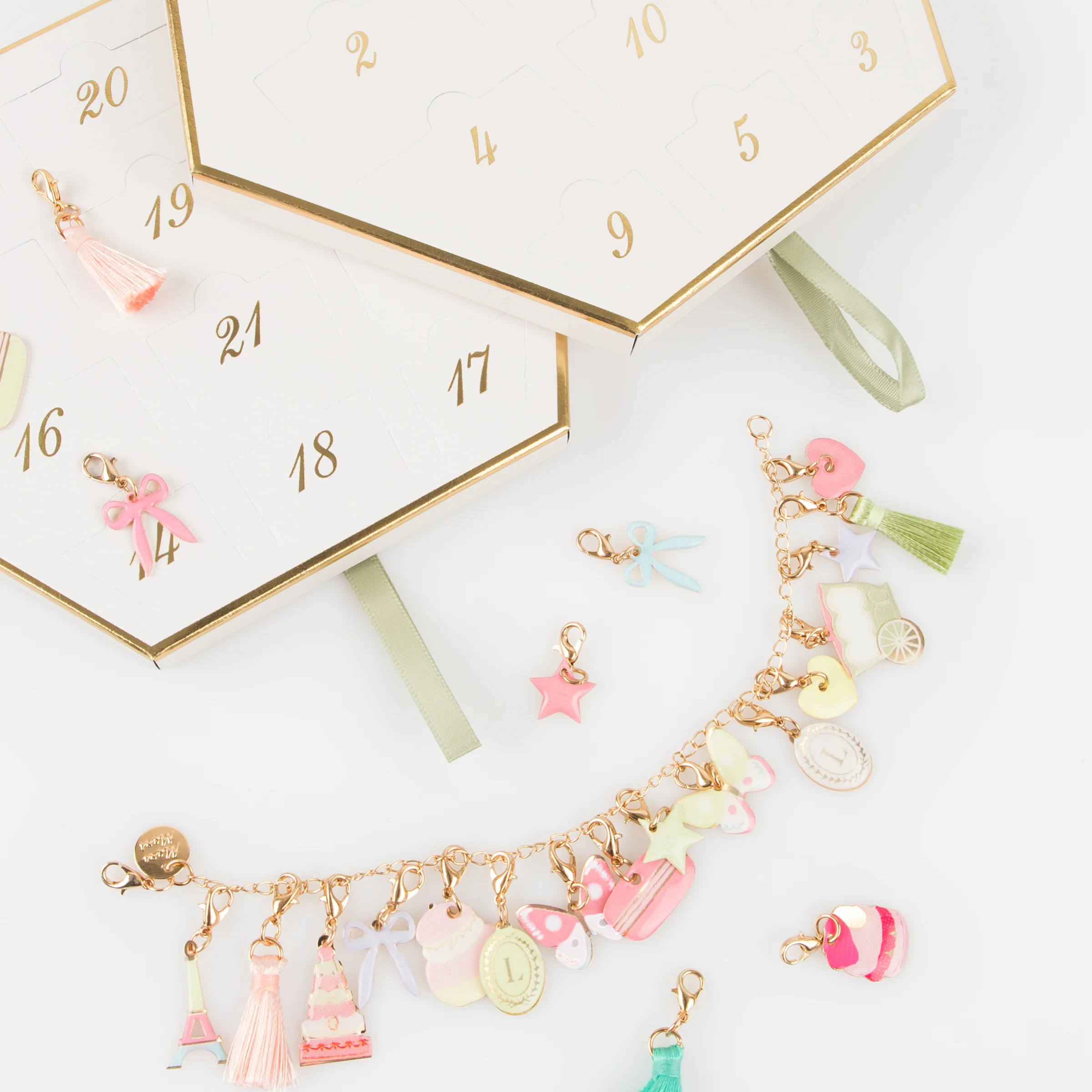 Meri Meri x Ladurée Charm Bracelet Advent Calendar AW26