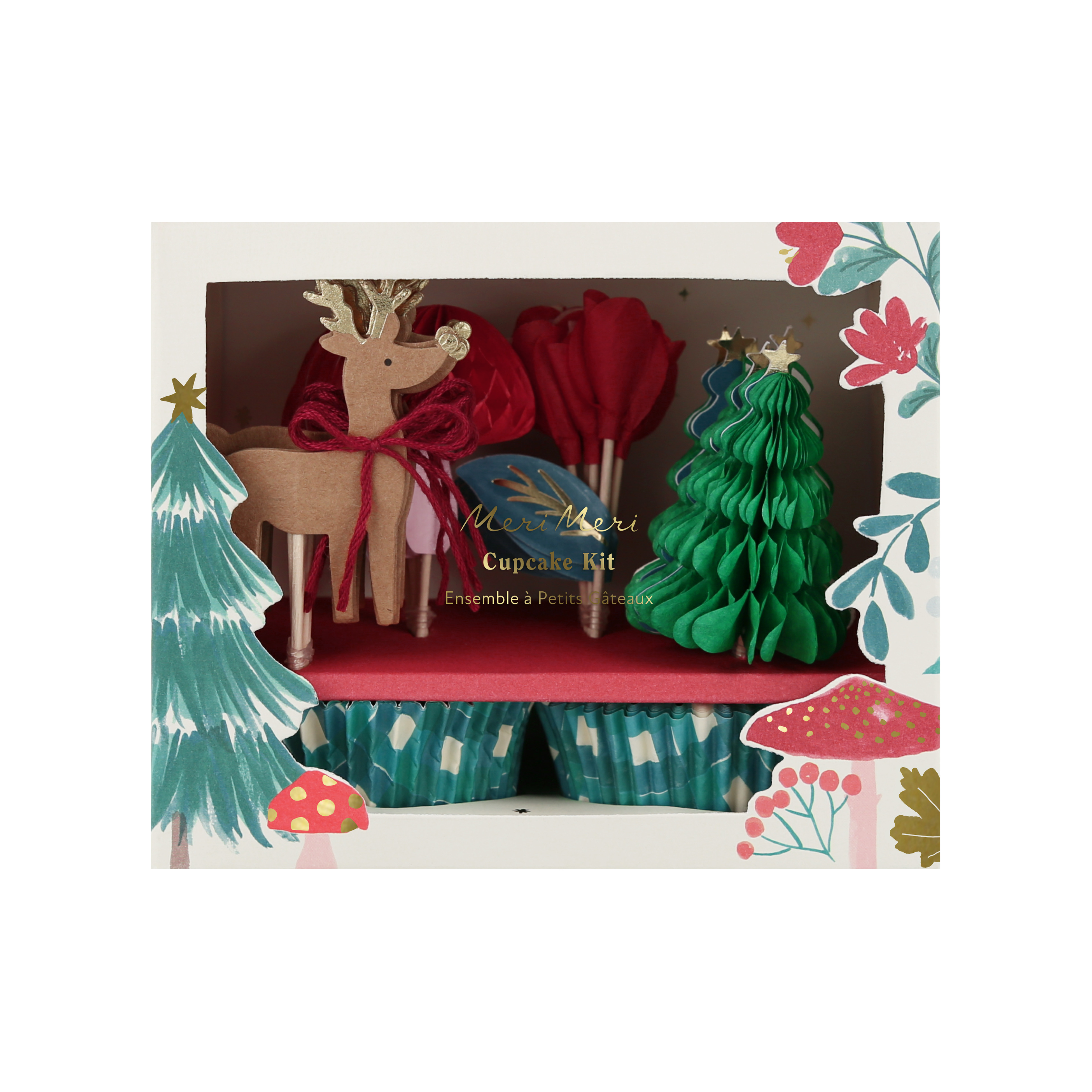 Winter Woodland Cupcake Kit - AW25