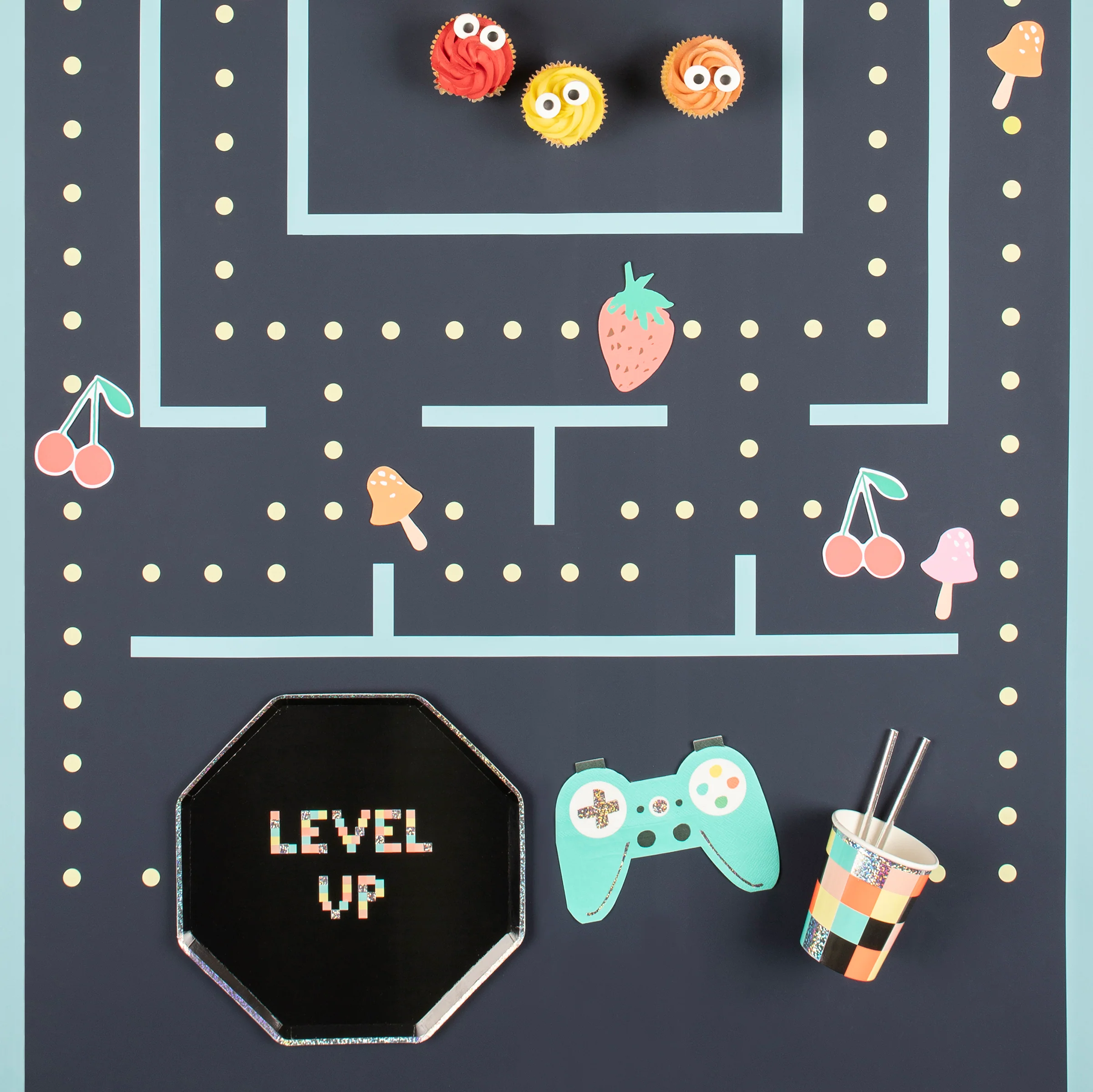 Video Games Dinner Plates - ED26