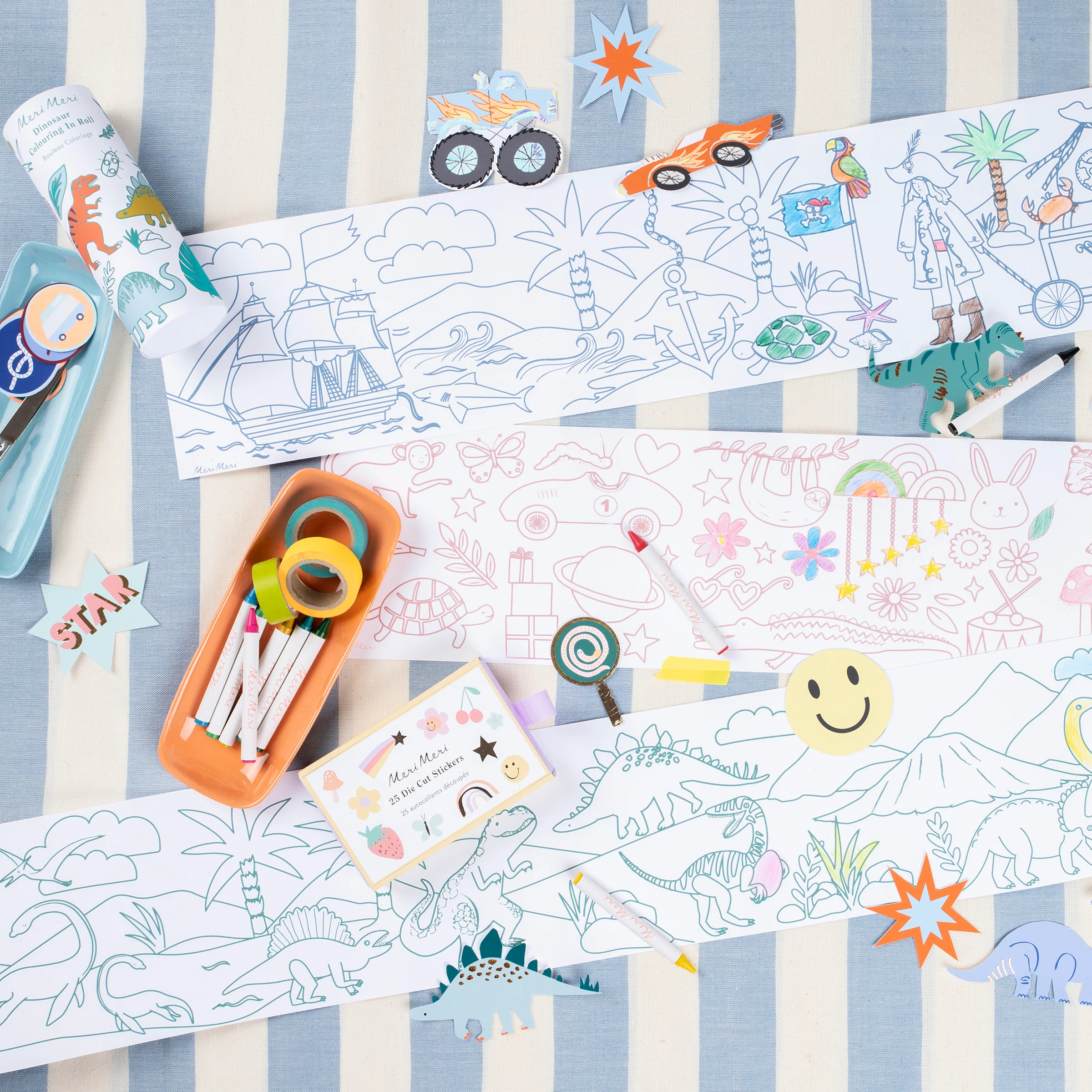 Happy Icons Colouring Roll - ED26