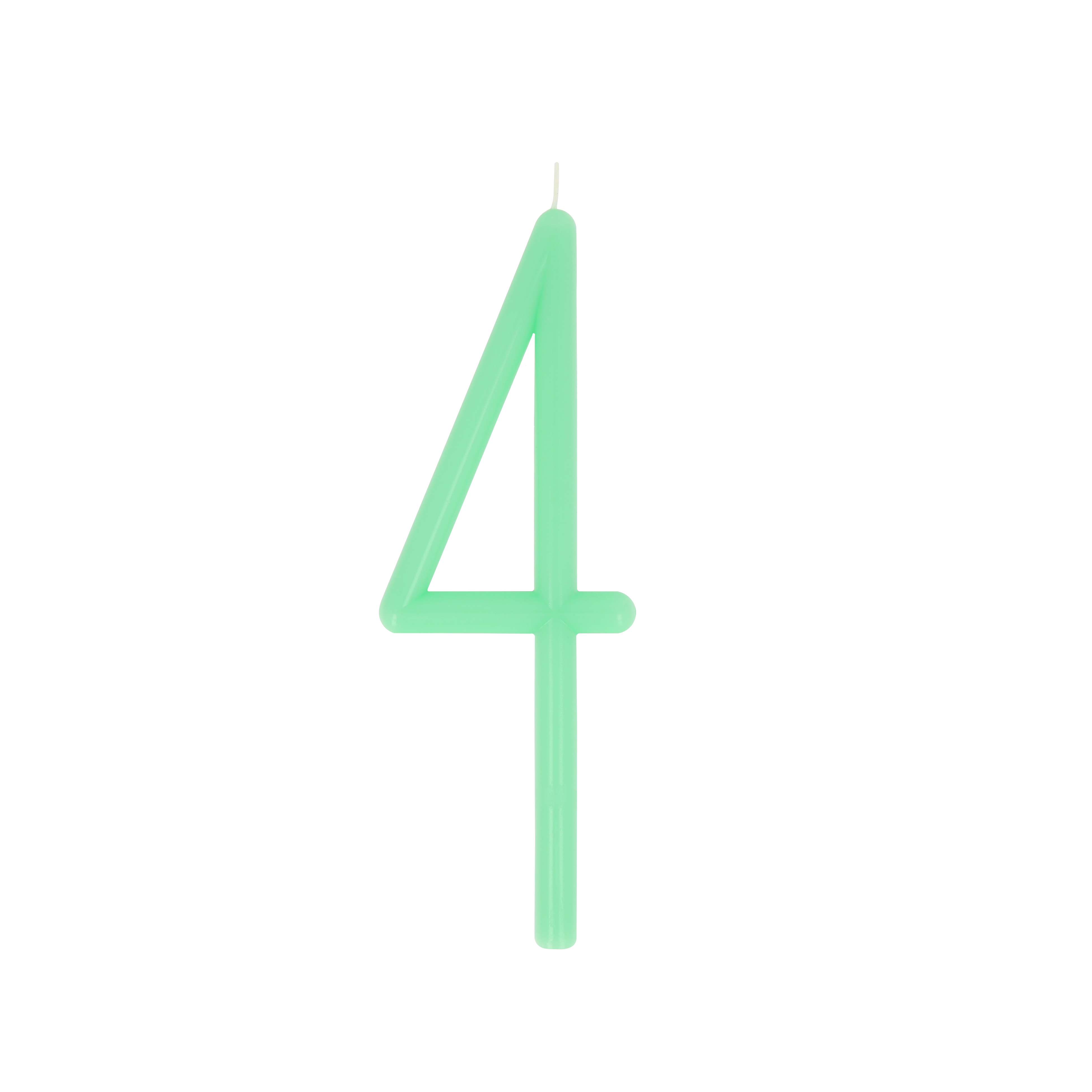 Slim Number 4 Candle - ED26