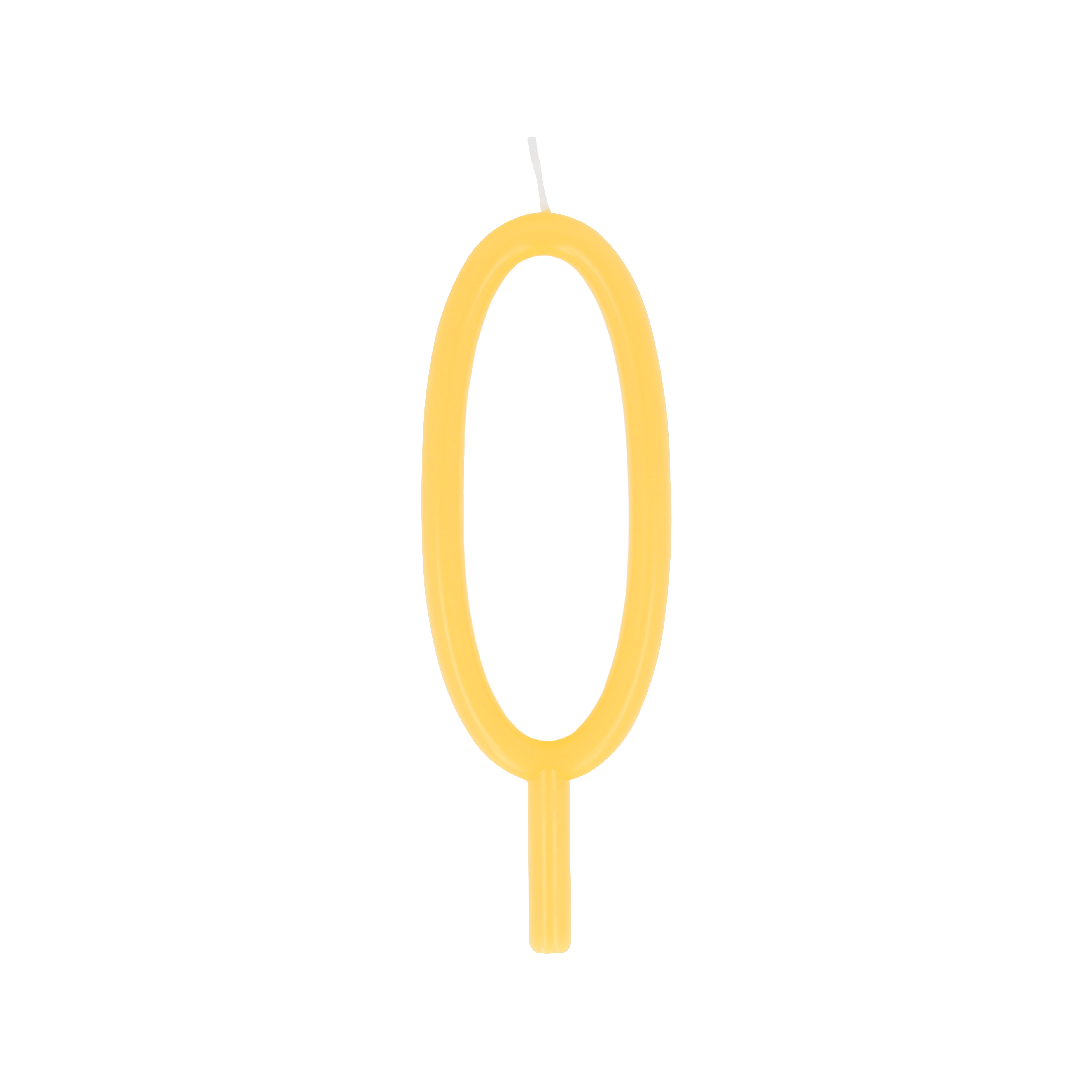 Slim Number 0 Candle - ED26