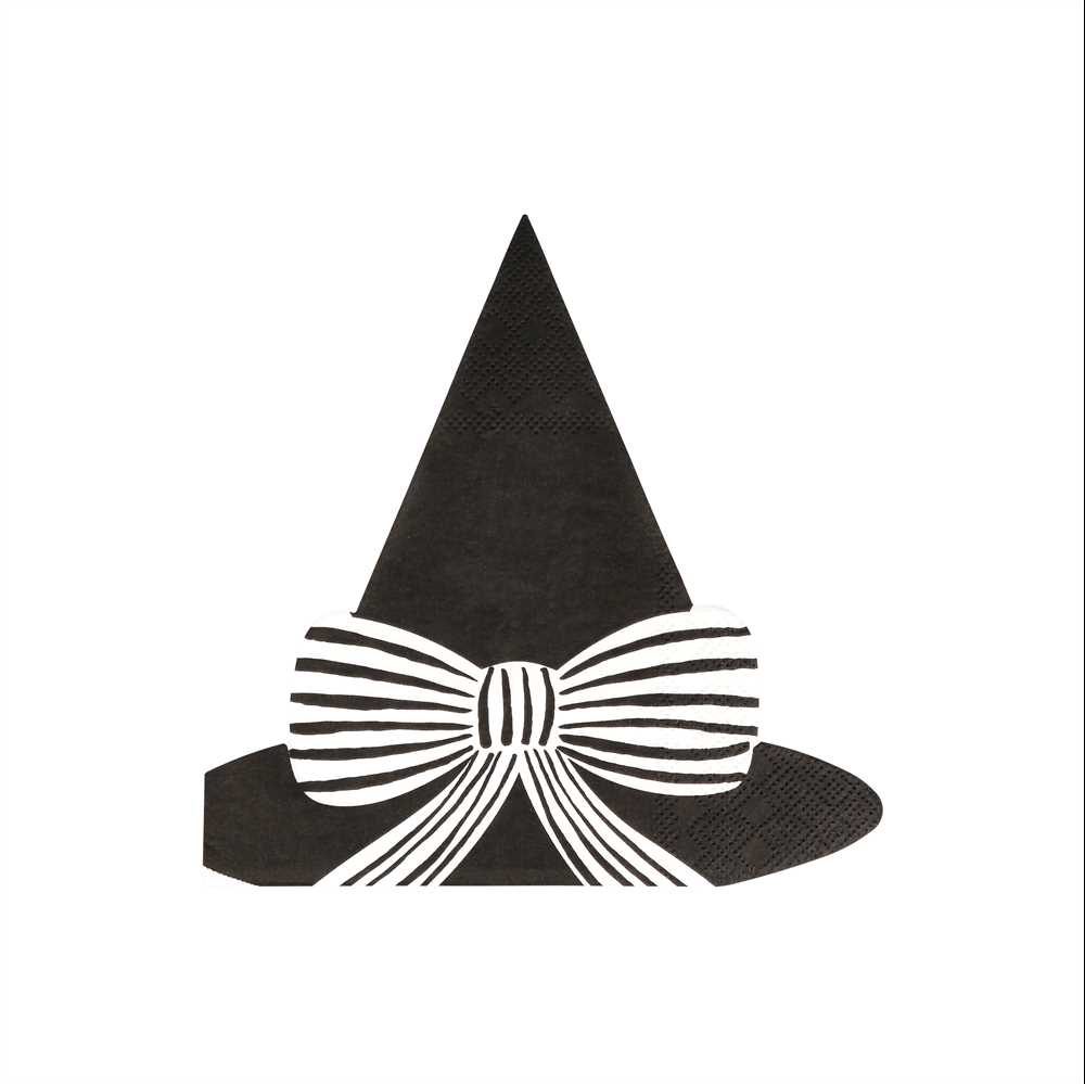 Witch Hat Napkins (x 16) AW26