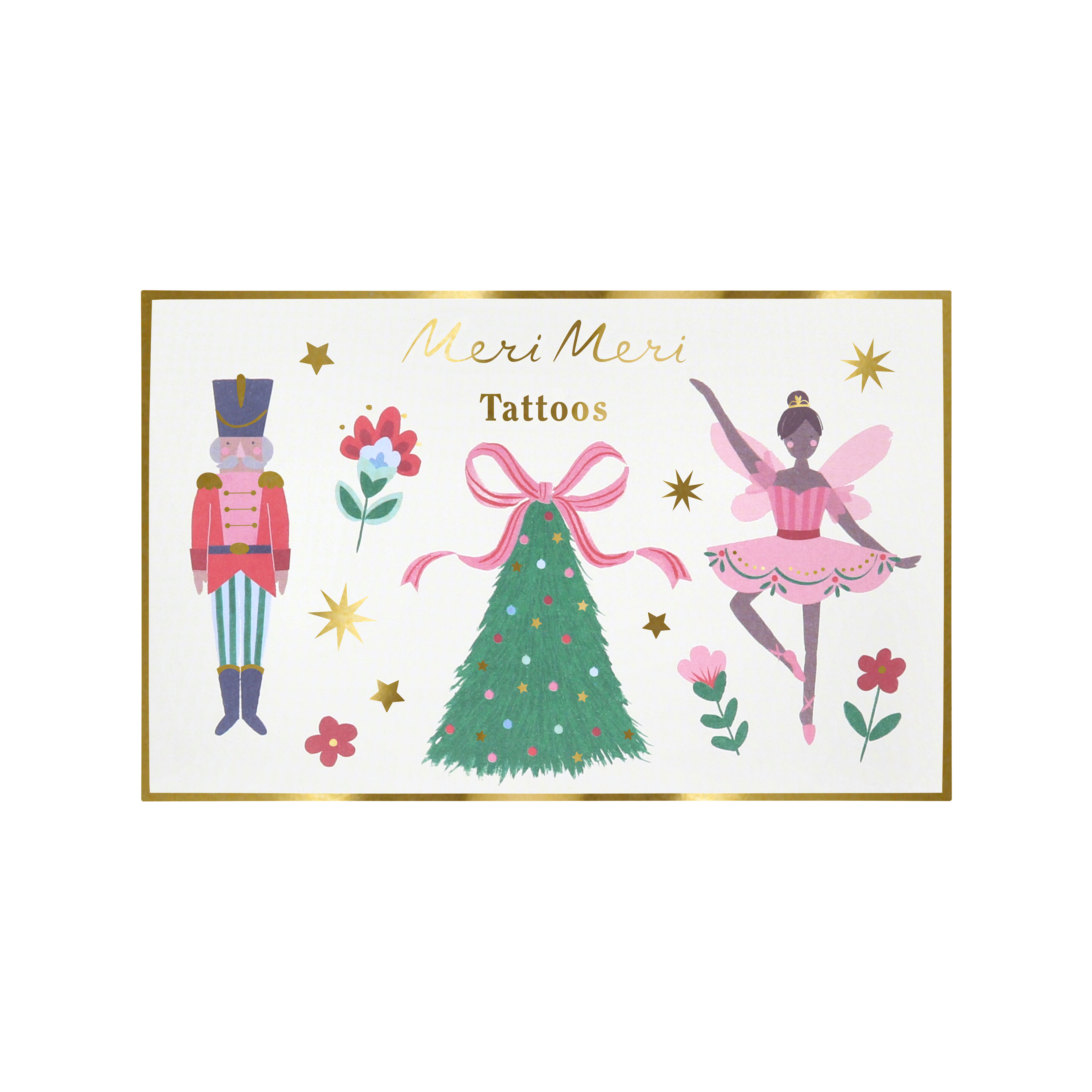 Nutcracker Ballet Temporary Tattoos AW25