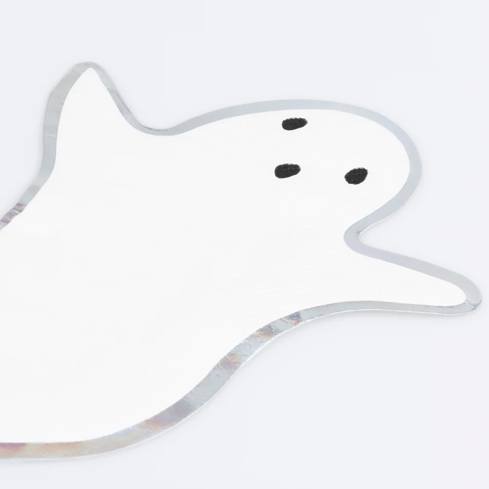 Ghost Shaped Napkins (x 16) AW26