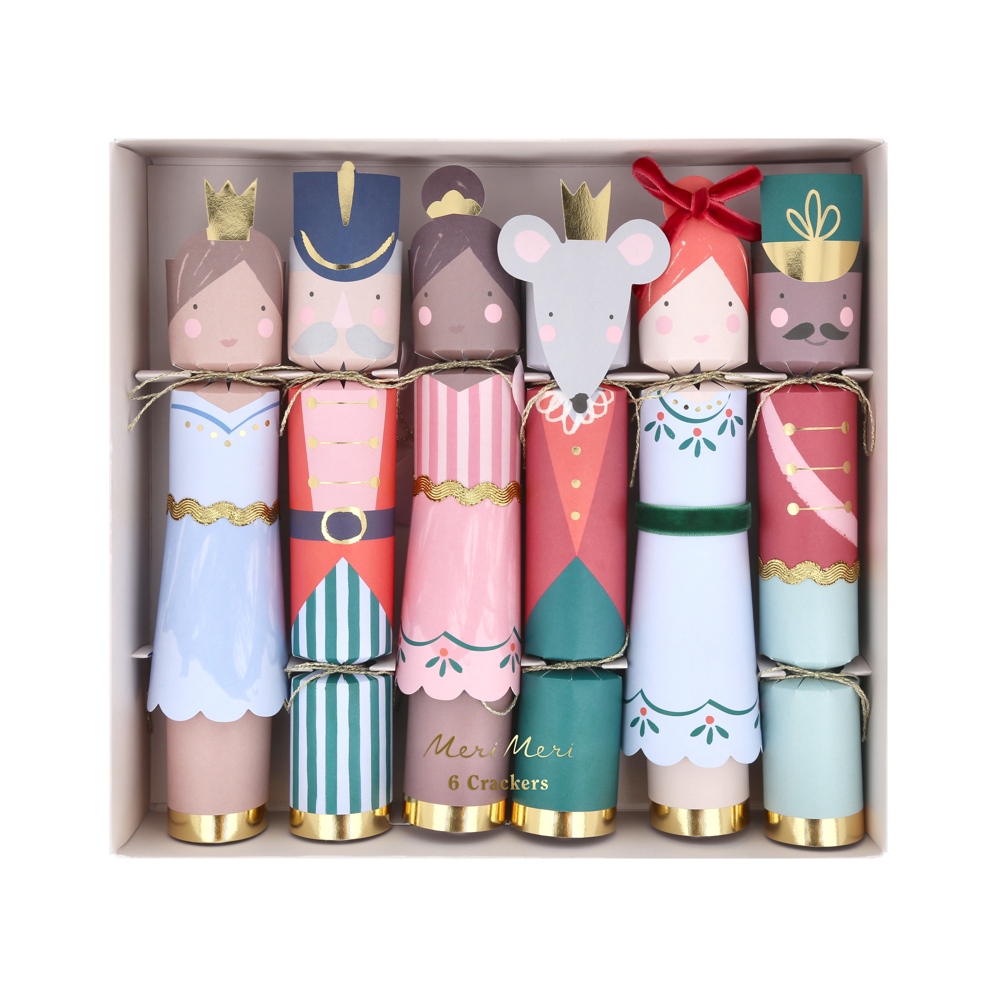 Nutcracker Ballet No-Snap Crackers (x 6) AW26