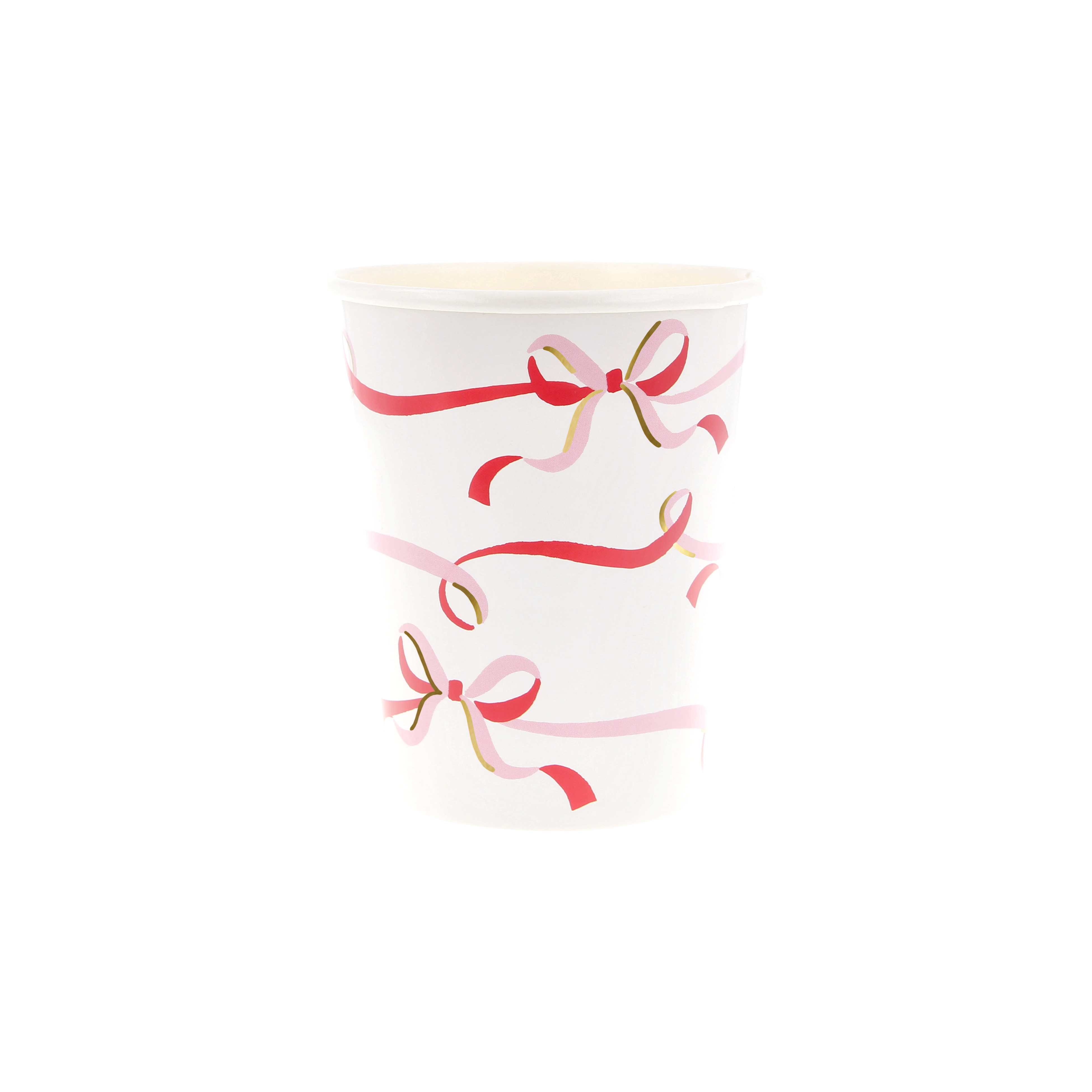Ribbon Bow Cups (x 8) AW26