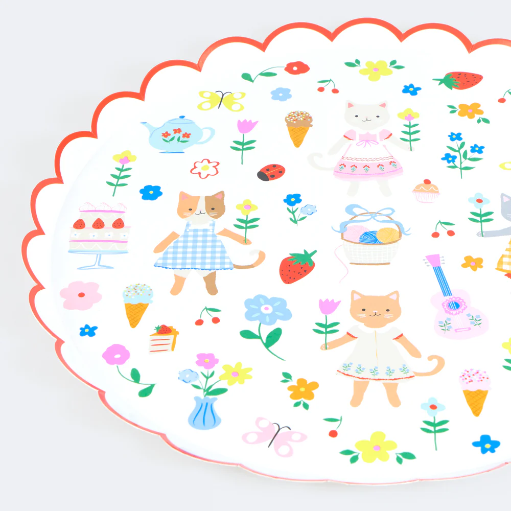 Kitten Club Dinner Plates - ED26