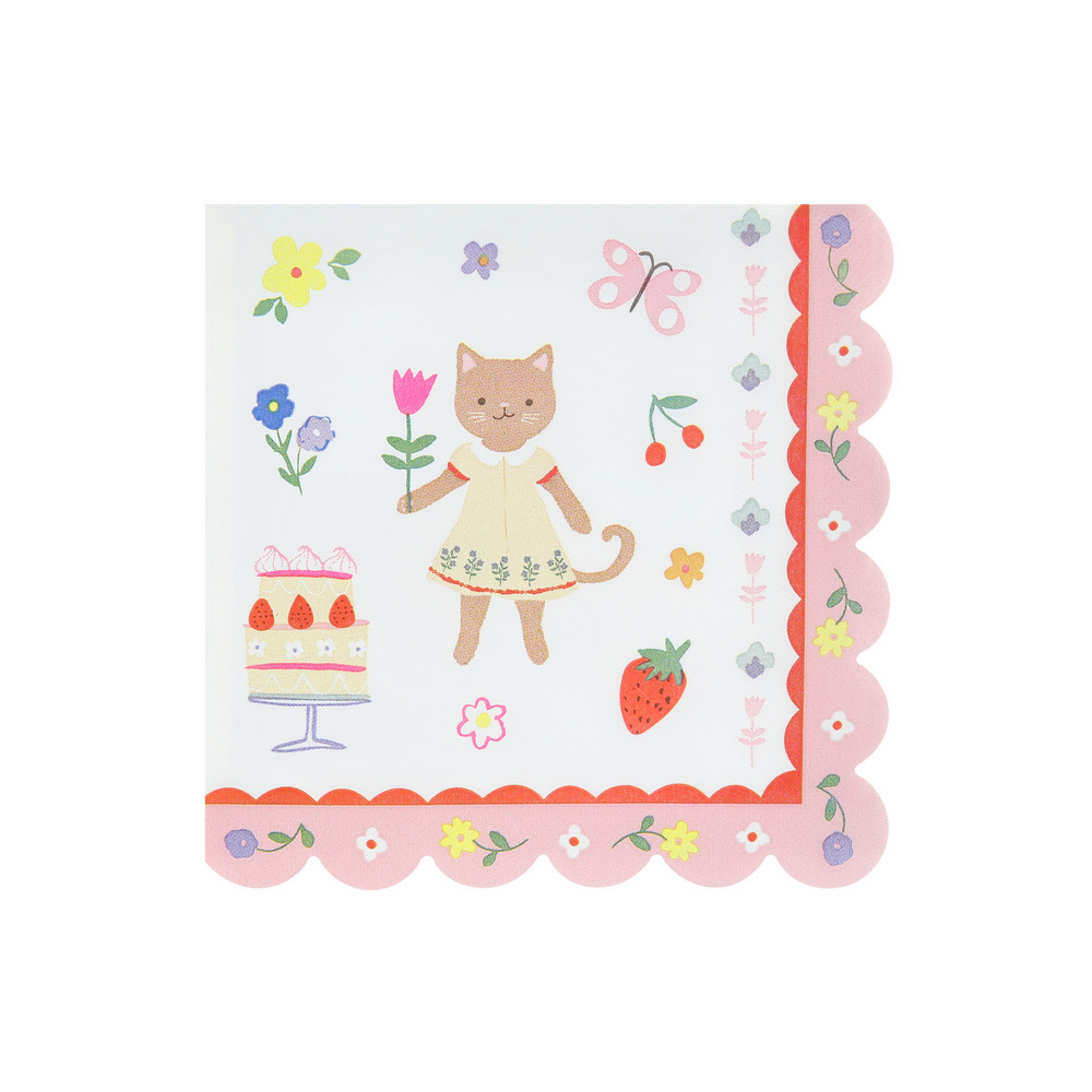 Kitten Club Large Napkins - ED26