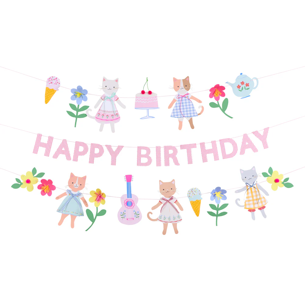 Kitten Club Garland Set - ED26