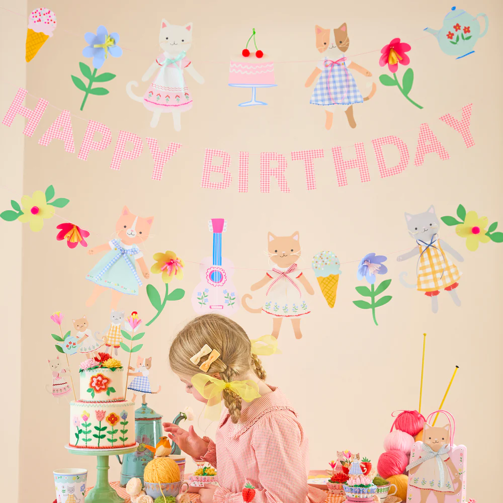 Kitten Club Garland Set - ED26