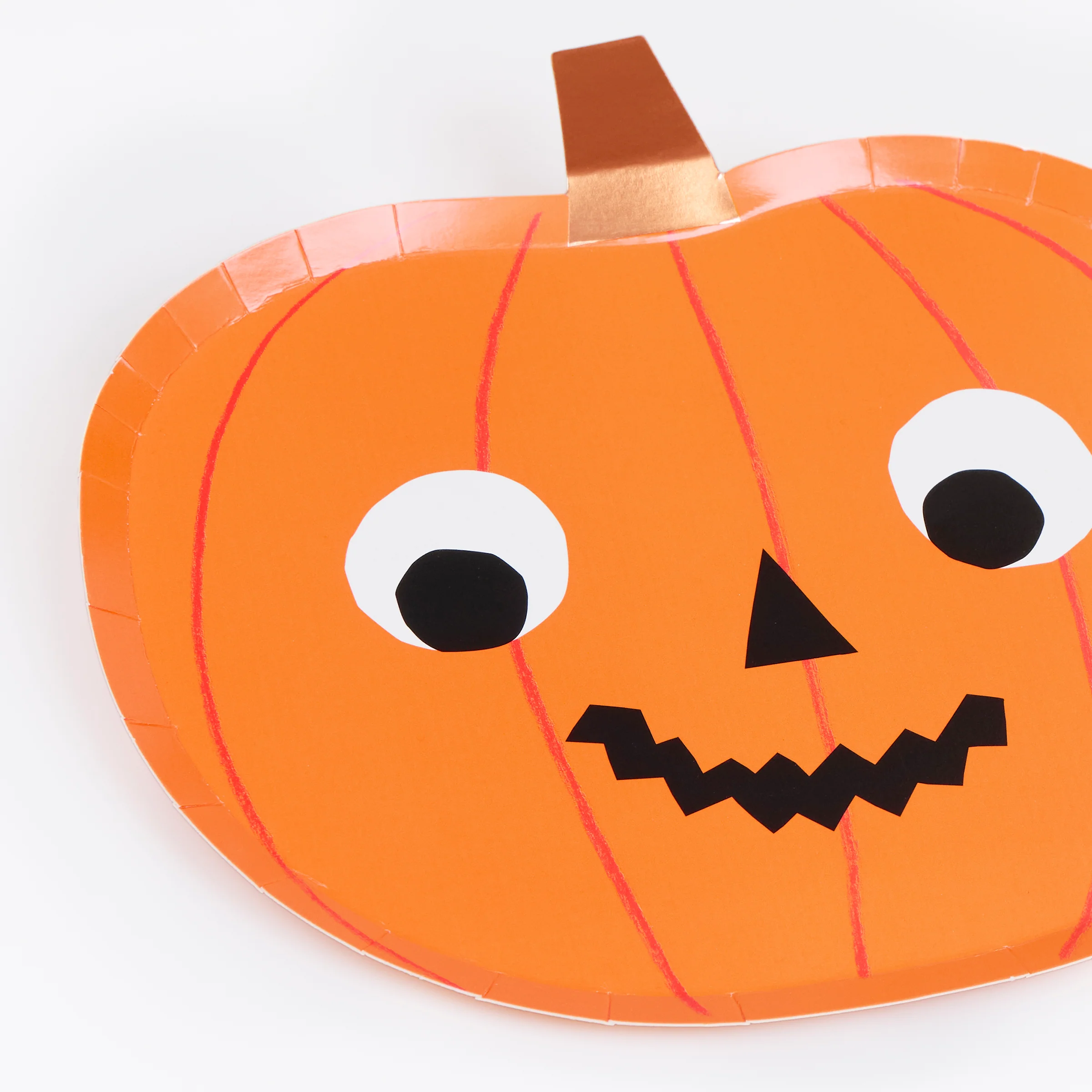 Halloween Pumpkin Plates (x 8) AW26