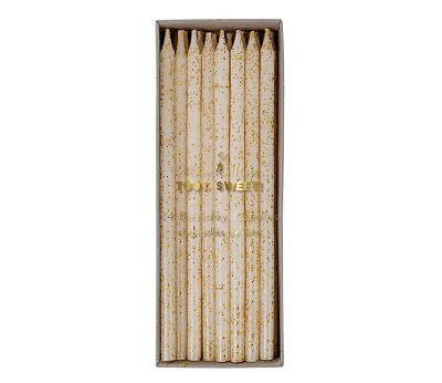 Gold Glitter Candles - ED24