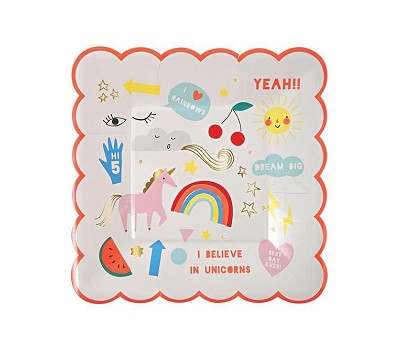 I Believe In Unicorns Small Plates - ED26