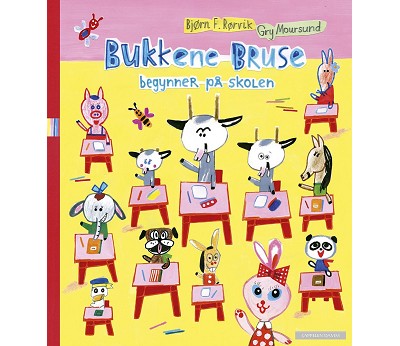 BOK: Bukkene Bruse begynner på skolen