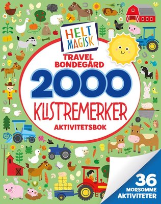 Travel bondegård. 2000 klistremerker aktivitetsbok (ARK)