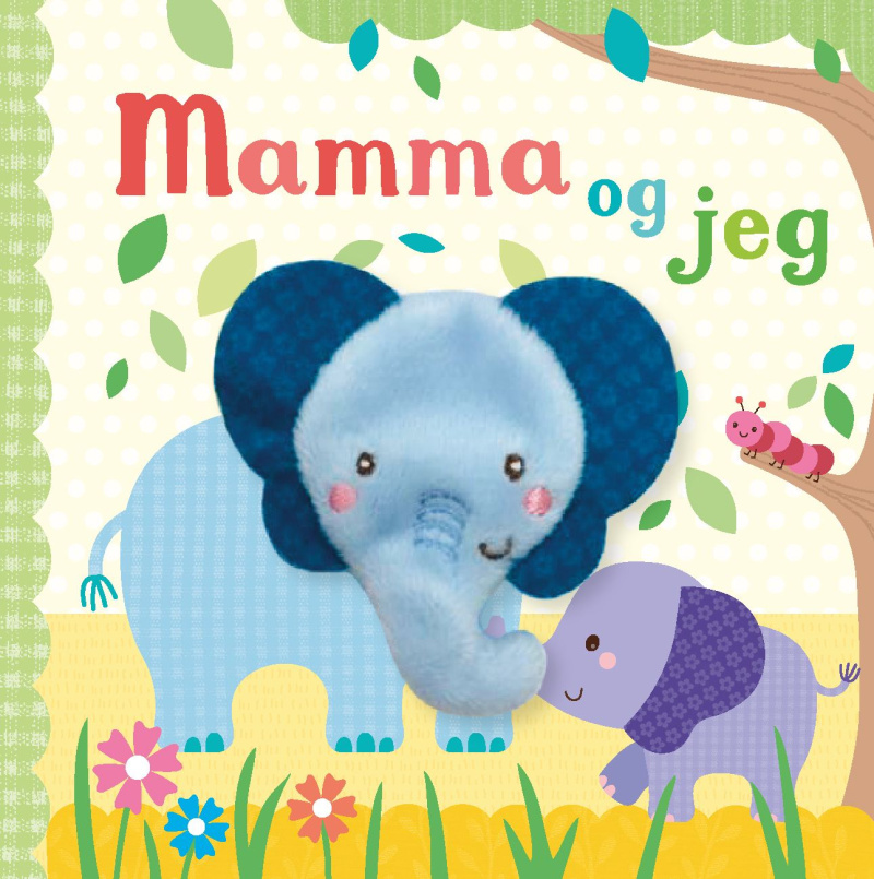 Mamma og jeg fingerdukkebok