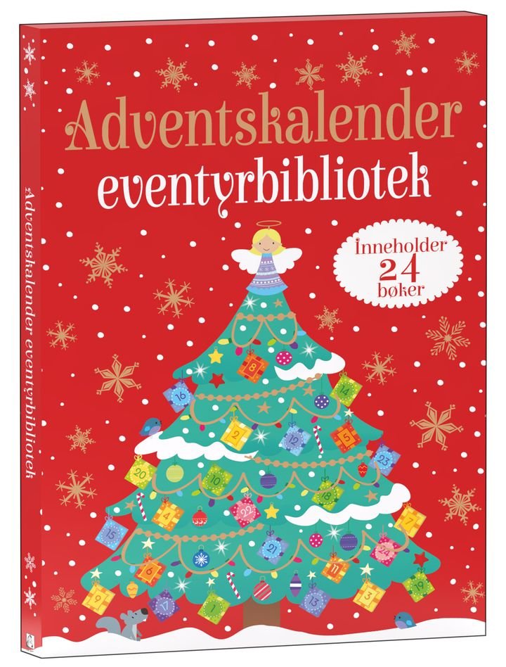 Adventskalender eventyrbibliotek - 24 bøker