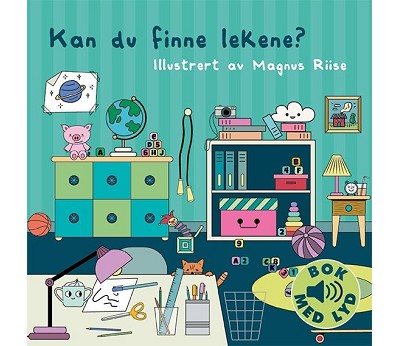 Bok med lyd: Kan du finne lekene?
