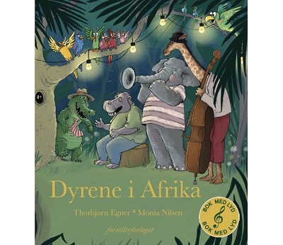Bok med lyd: Dyrene i Afrika