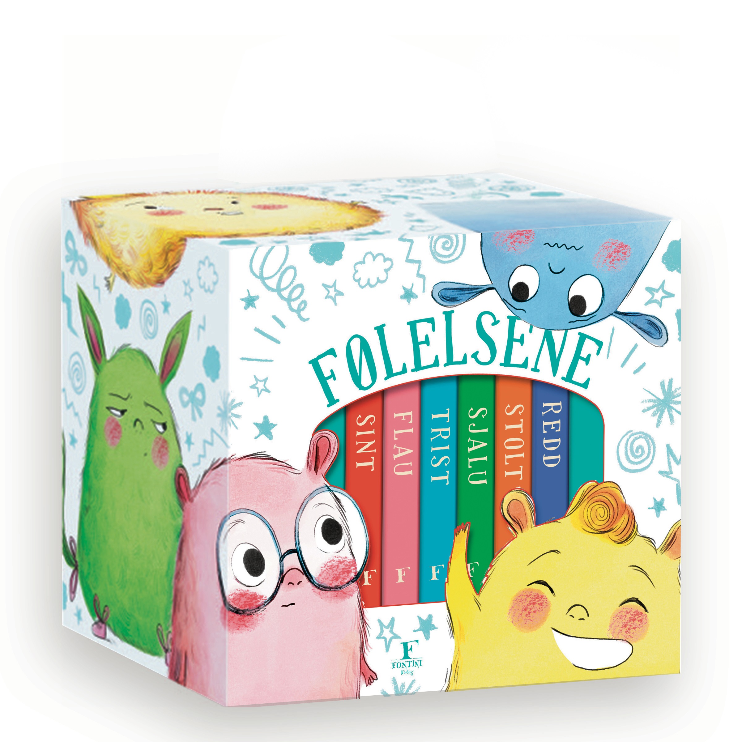 BOK: Følelsene - seks små bøker om store følelser