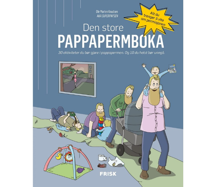 Foreldrebok: Den store pappapermboken