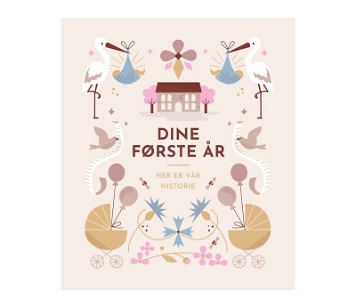 Bok: Dine første år. Her er din historie