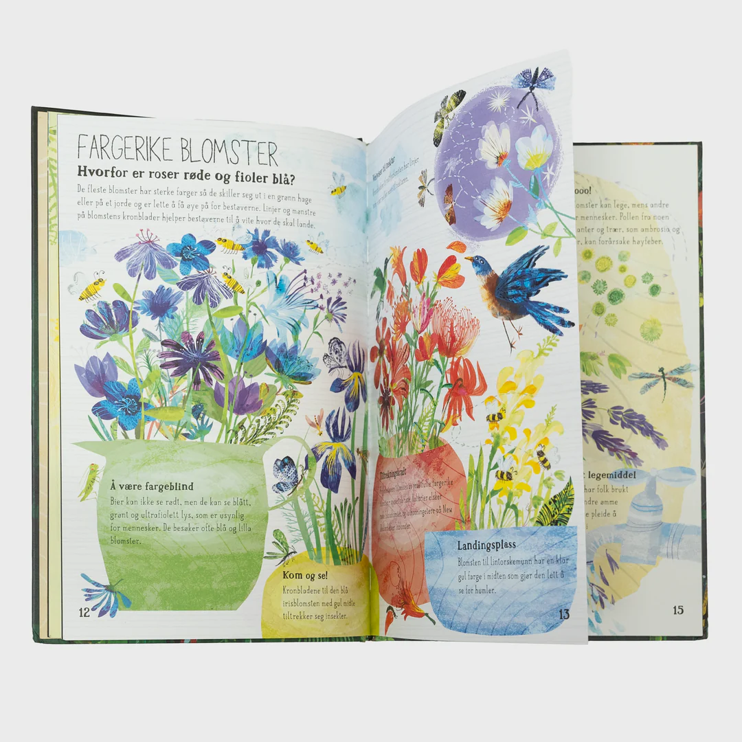 Faktabok: Den store boka om blomster