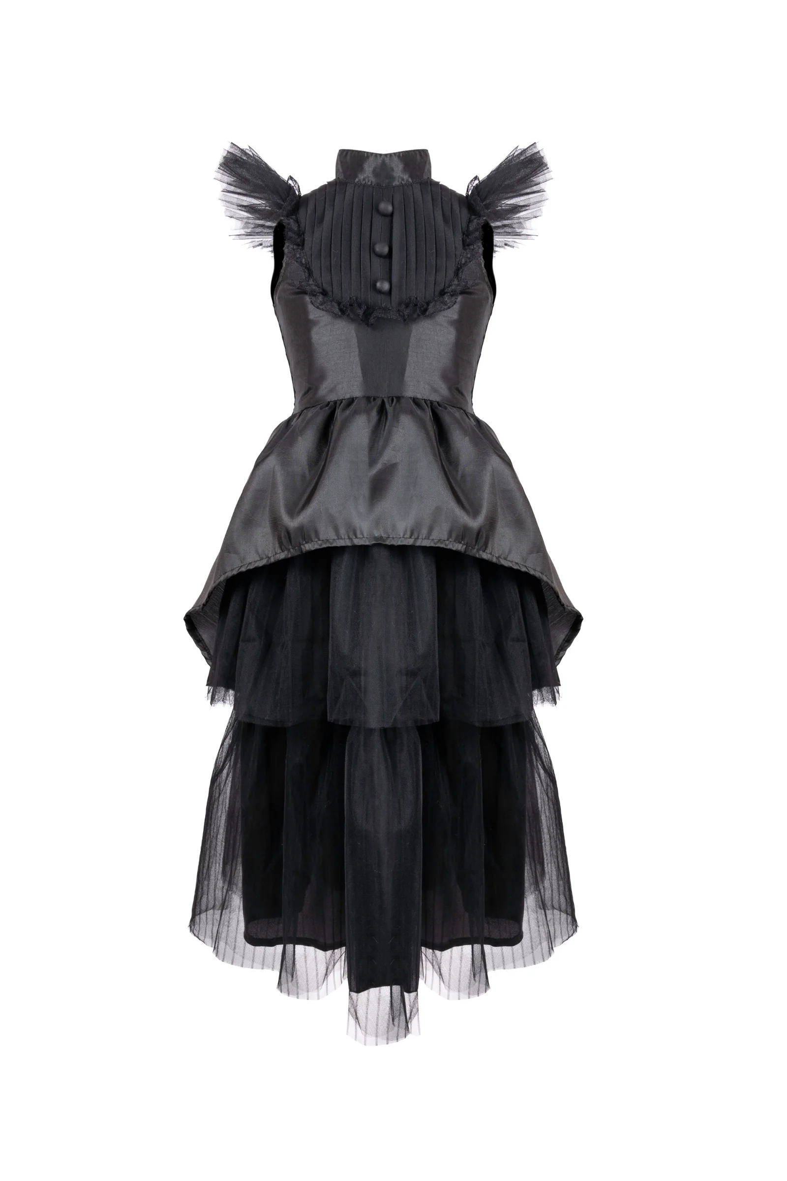 Gothic Mischief Witch Dress, 4-6 år